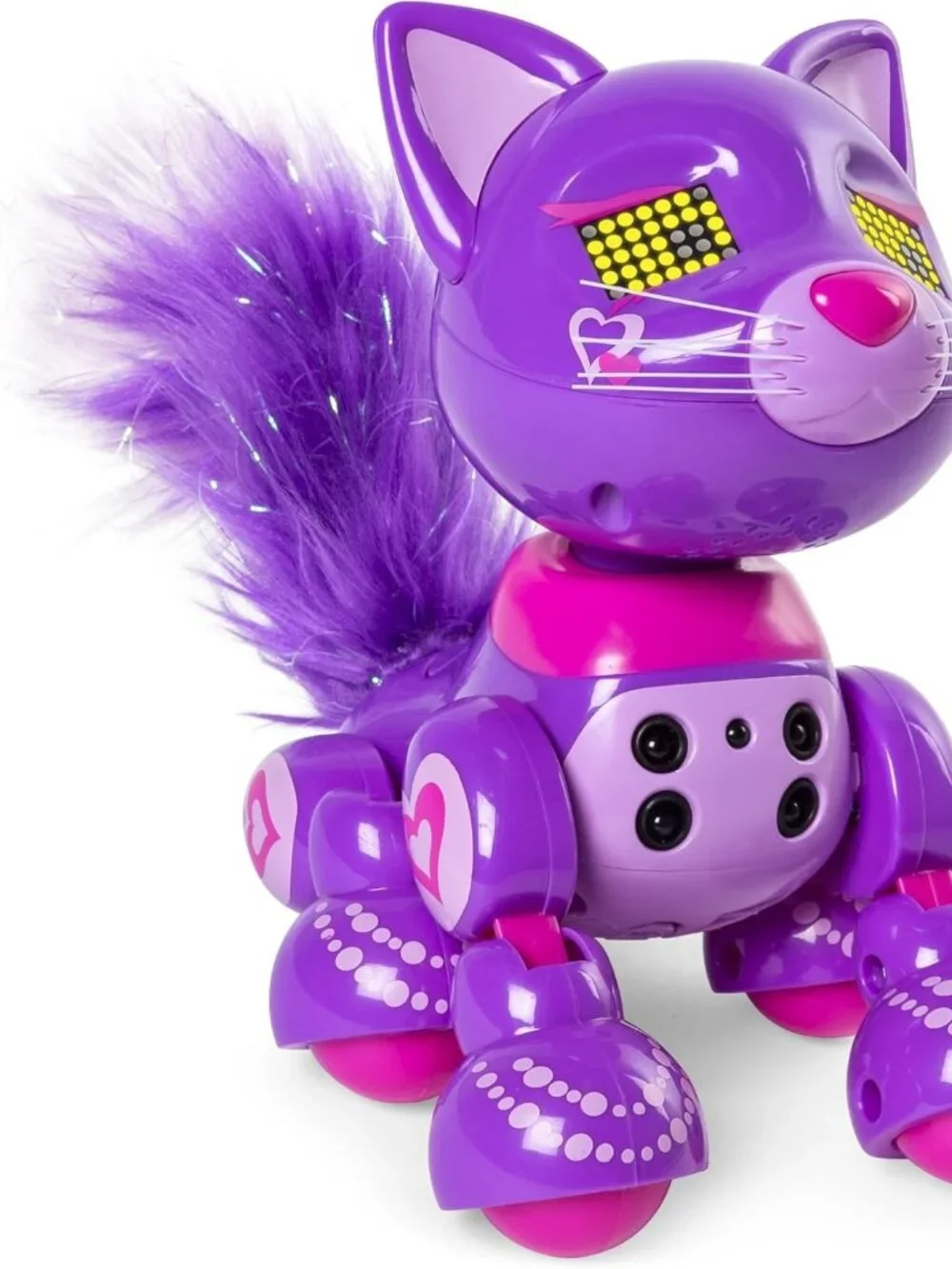 Zoomer Meowzies, Posh, Interactive Kitten with Lights, Sounds and Sensors